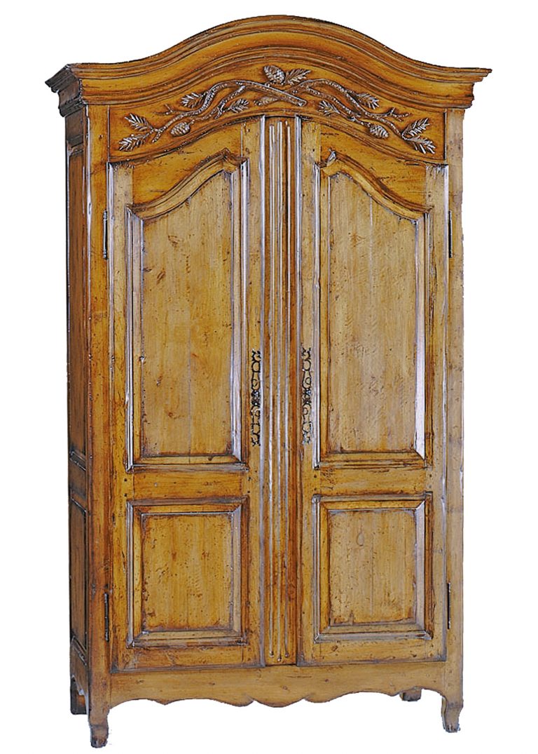 Austin traditional stained or painted armoire cabinet by Woodland furniture in Idaho Falls