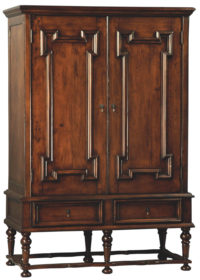 Neville traditional cabinet with doors and drawers by Woodland furniture in Idaho falls