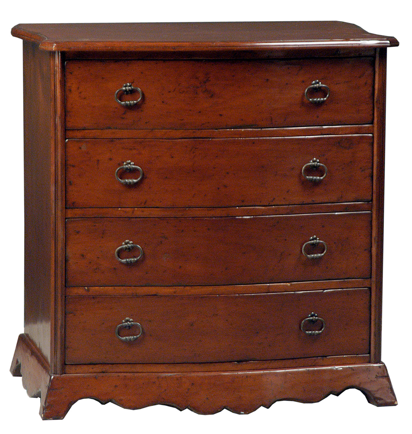 Deschanel traditional painted or stained chest of drawers dresser by Woodland furniture in Idaho Falls