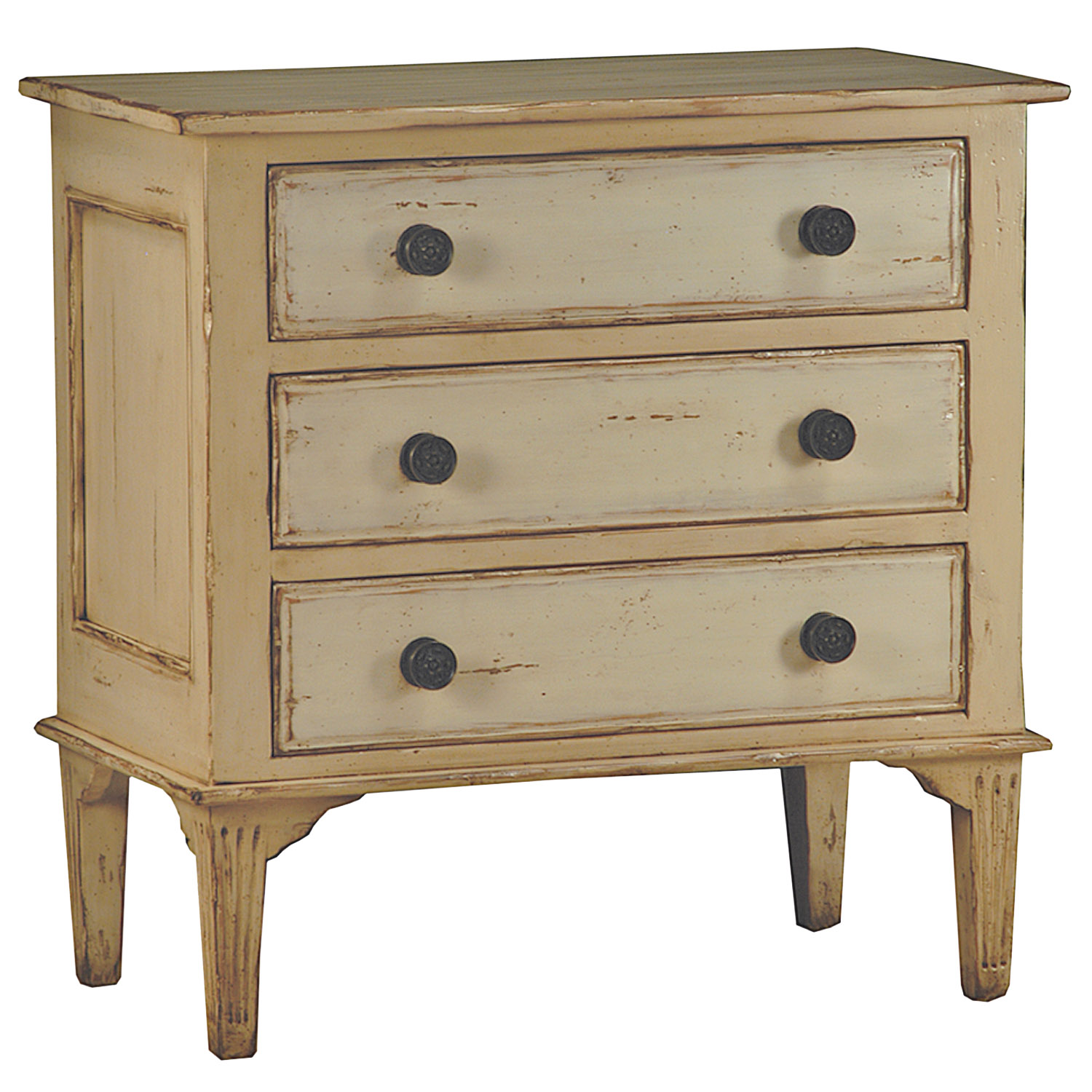 Aurelia traditional transitional chest of drawers dresser on legs by Woodland furniture in Idaho