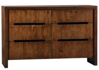 Arnaud modern transtional rustic chest of drawers dresser by Woodland furniture in Idaho Falls