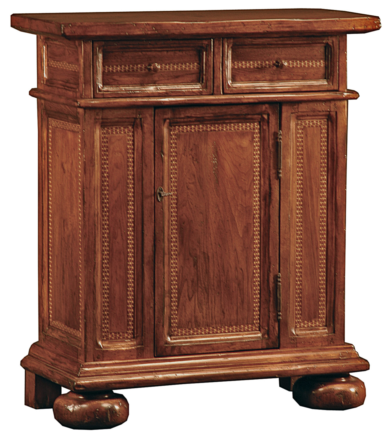 Lucera chest with marquetry inlay by Woodland furniture in Idaho Falls
