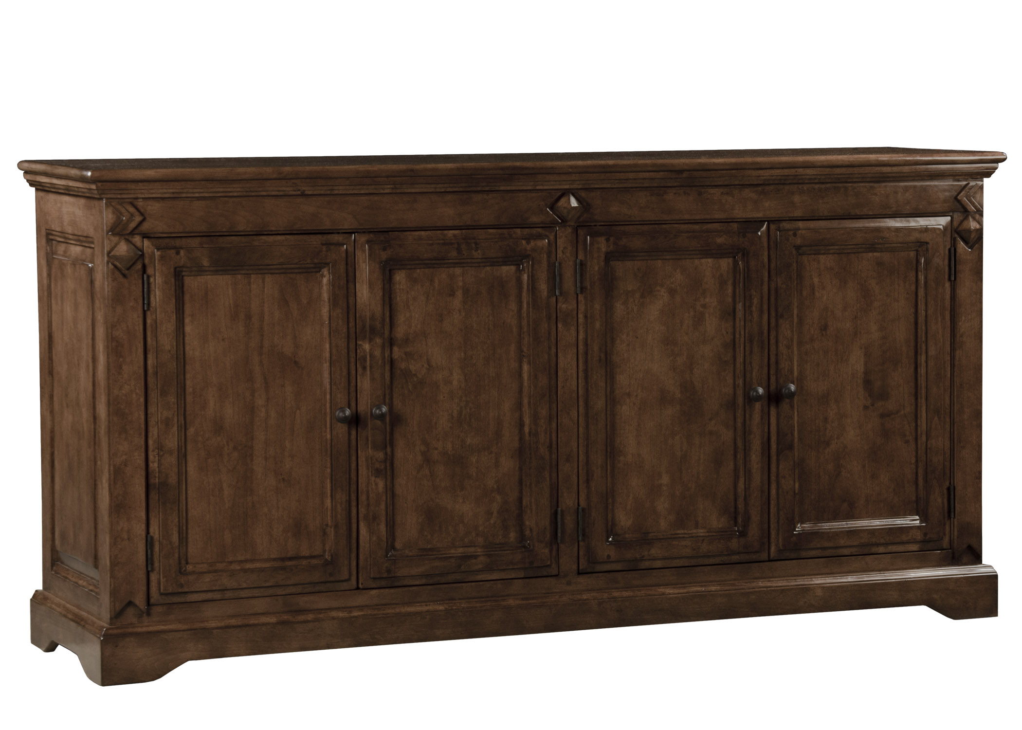 Fraser transitional buffet cabinet by Woodland furniture in Idaho Falls