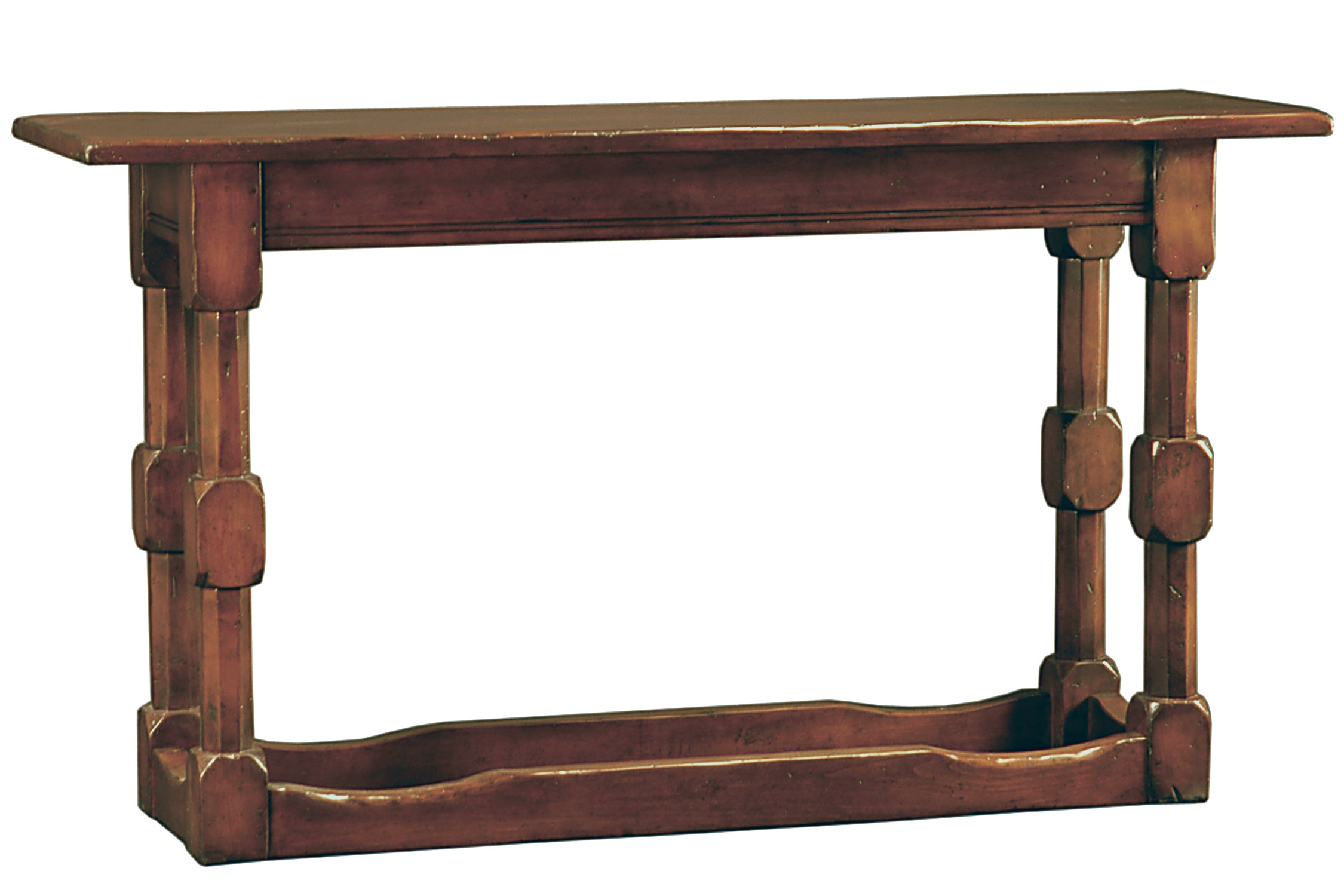 Wentworth traditional sofa table console by Woodland furniture in Idaho Falls
