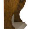 Bowden transitional painted stained console desk by Woodland furniture in Idaho Falls