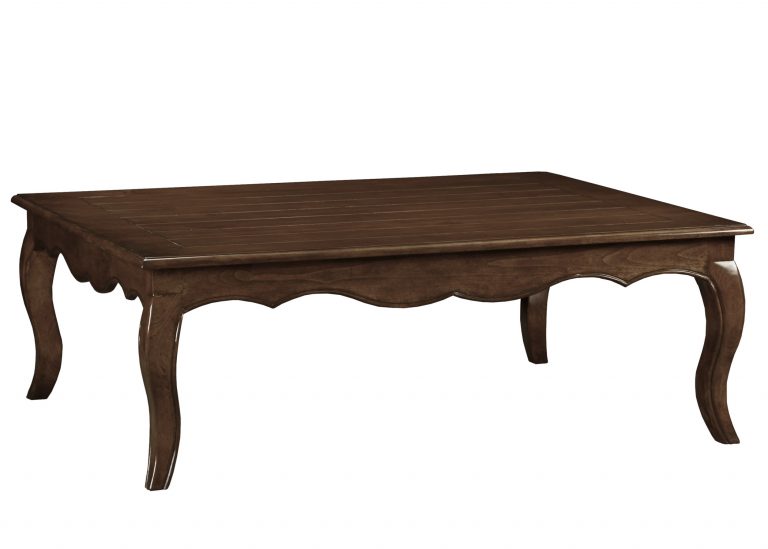 Martina traditional coffee cockatil table by Woodland furniture in Idaho Falls