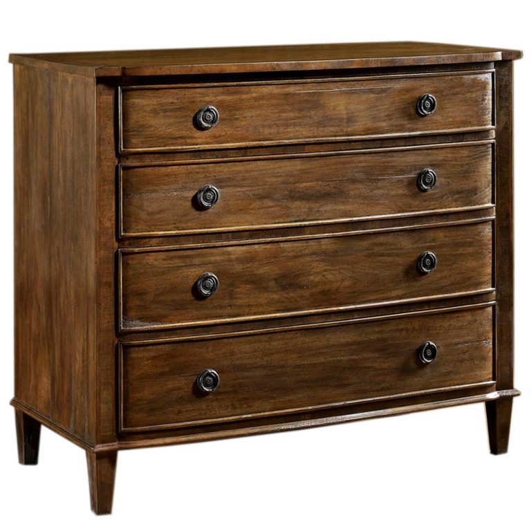 Georgian Estate traditional / transitional chest of drawers dresser by Woodland furniture in Idaho Falls