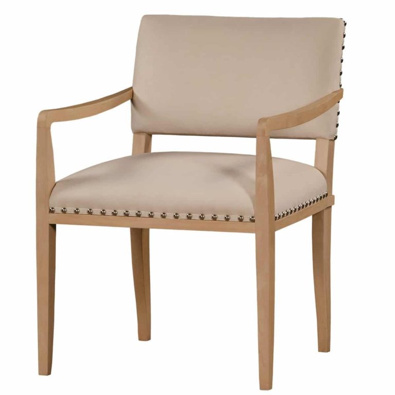 Chaparral arm chair with nailhead