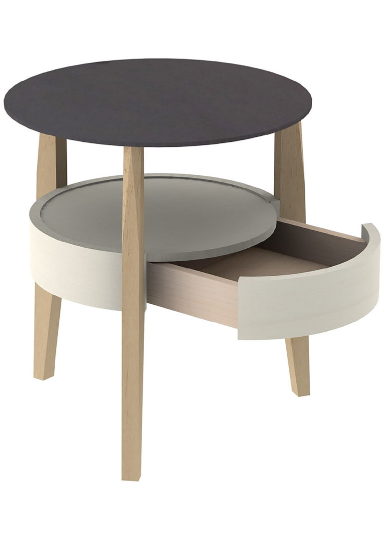 City Side Table – James Duncan Collection JD-112 - Image 3