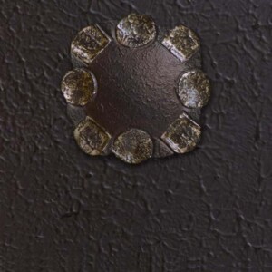 Antique Silver Gilt Rubbed Highlights